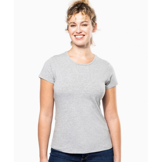 T-shirt col rond manches courtes femme Kariban