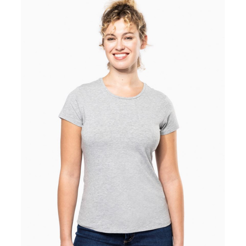 T-shirt col rond manches courtes femme Kariban