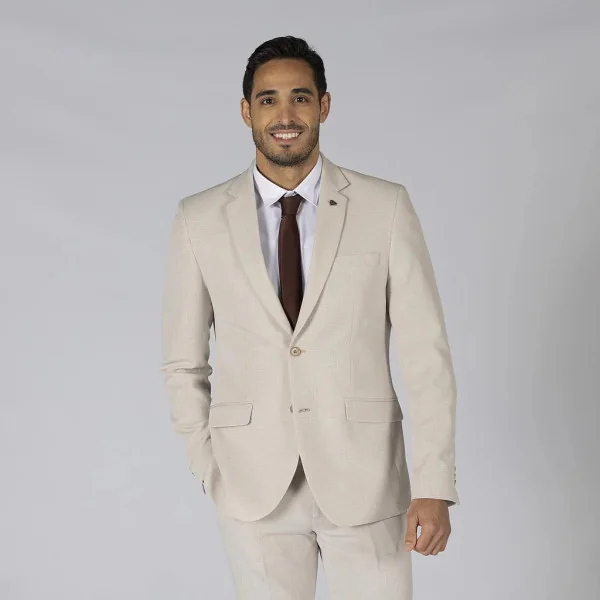 Veste Homme 2 Boutons Slim Fit X.Linen Gary's