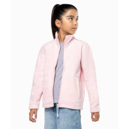 Veste micropolaire zippée enfant Kariban