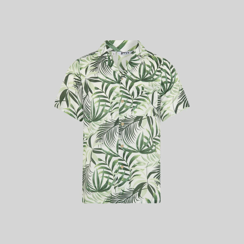 Chemise Homme Col Revers Hawai
