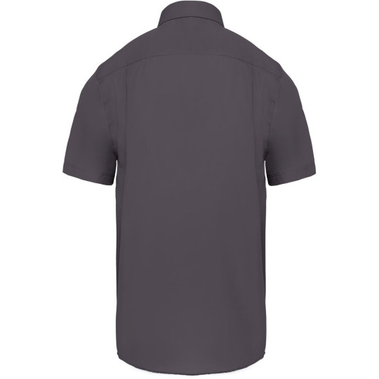 Chemise micro-sergé manches courtes sans repassage Kariban