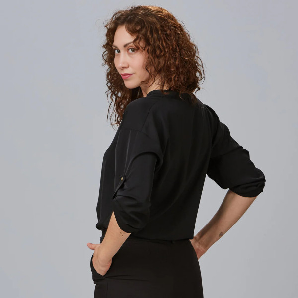Blouse Femme Manche Roll Up Micaela