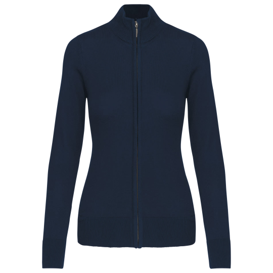 Cardigan zippé femme K962