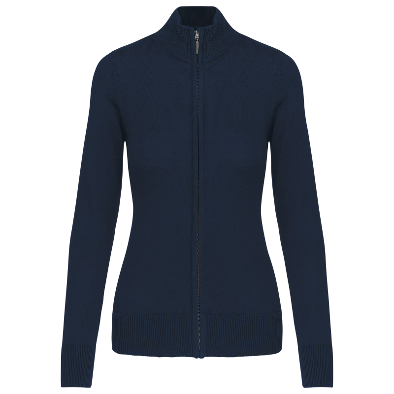 Cardigan zippé femme K962