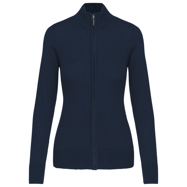 Cardigan zippé femme K962