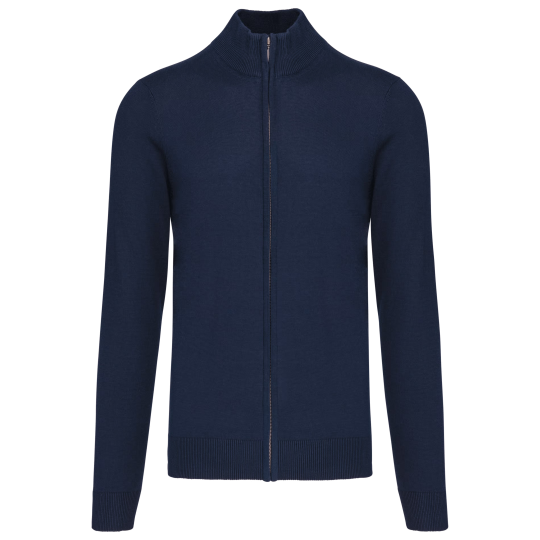 Cardigan zippé homme K961