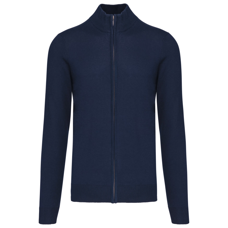 Cardigan zippé homme K961