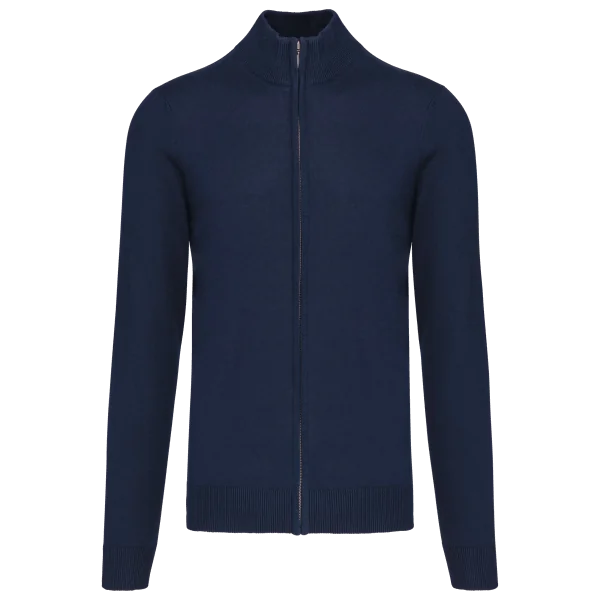 Cardigan zippé homme K961