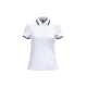 Polo femme manches courtes à liserés contrastés K273