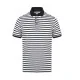Striped Jersey Polo Shirt Front Row