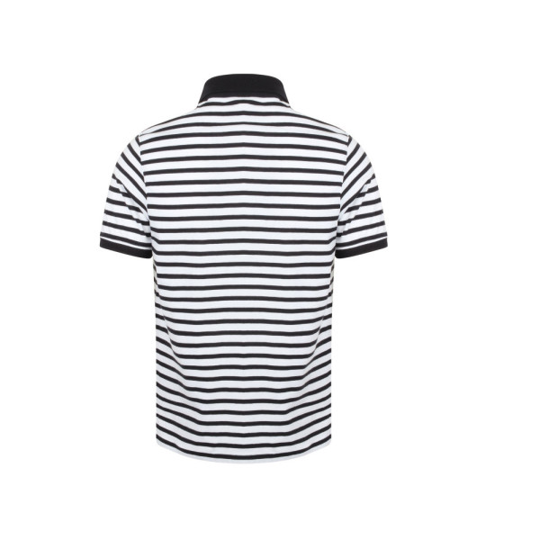 Striped Jersey Polo Shirt Front Row