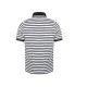 Striped Jersey Polo Shirt Front Row