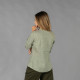 Chemise Femme Lin/Coton Col Mao Kaula