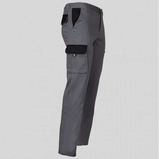 Pantalon Unisexe Multipoches Taille Élastiquée Gamo Bi Colore