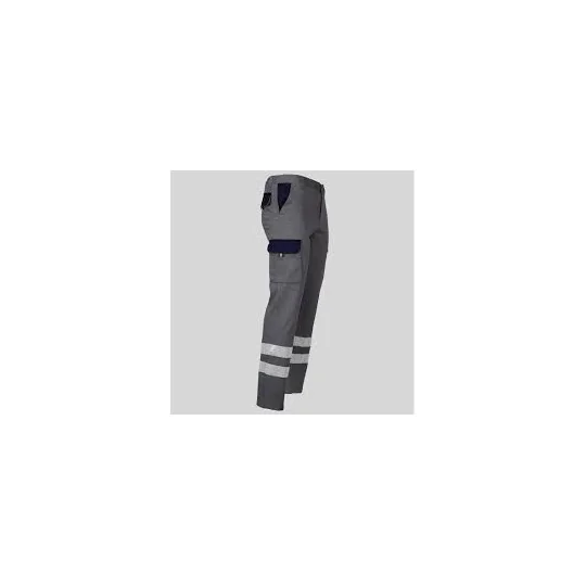 Pantalon Unisexe Multipoches Taille Élastiquée Gamo Bi Colore + 2 Bandes Réfléchissantes 