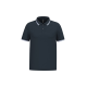 Polo homme manches courtes à liserés contrastés