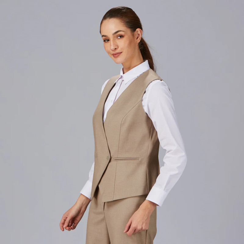 Gilet Femme Croisé Bazan