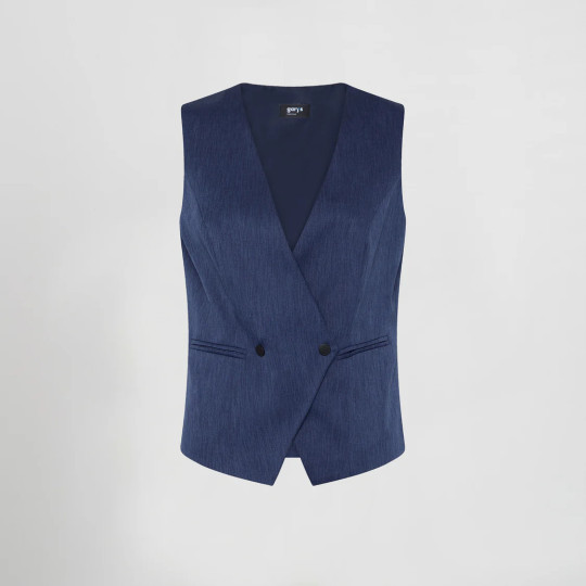 Gilet Femme Croisé Bazan