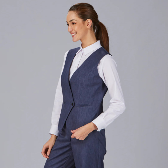 Gilet Femme Croisé Bazan