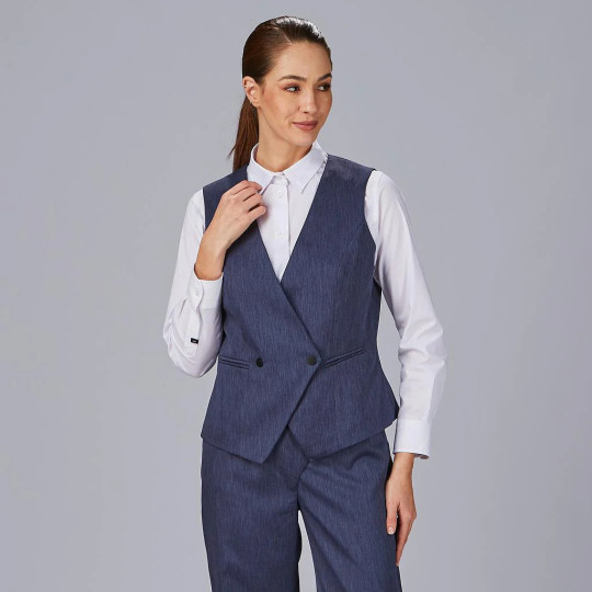 Gilet Femme Croisé Bazan