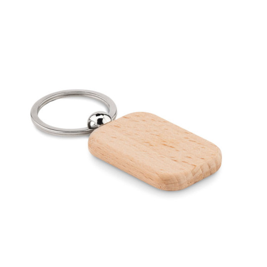 Porte Clé en Bois Forme Rectangulaire