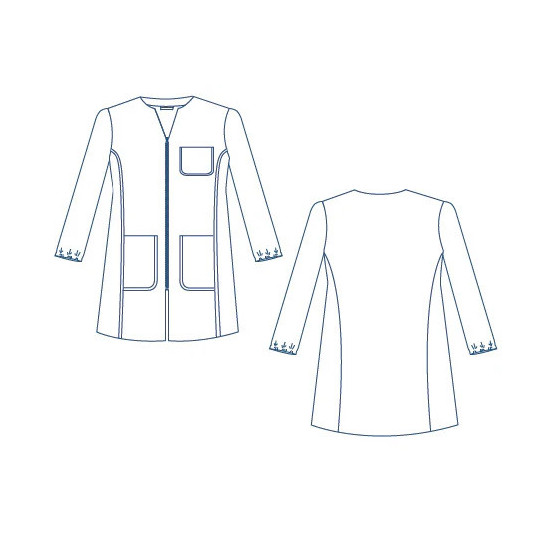 Blouse Femme Biais Couleurs