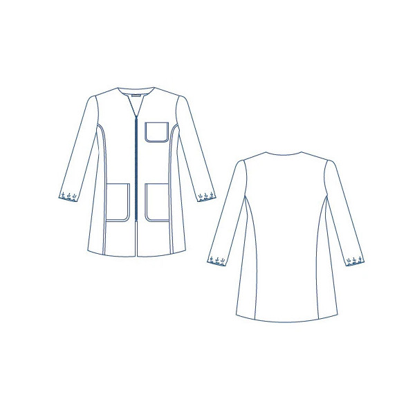 Blouse Femme Biais Couleurs