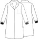 Blouse Unisexe Enzo Avec Velcro