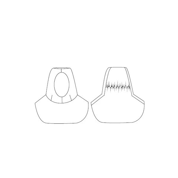 Cagoule Sergé (Paq. 6 Un.)