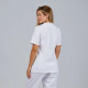 Blouse Femme Oporto Bouton-Pression Blanc