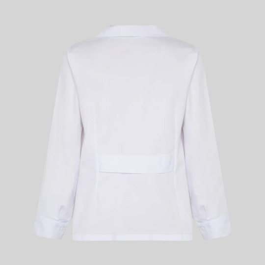 Tunique Femme Blanche Manches Longues
