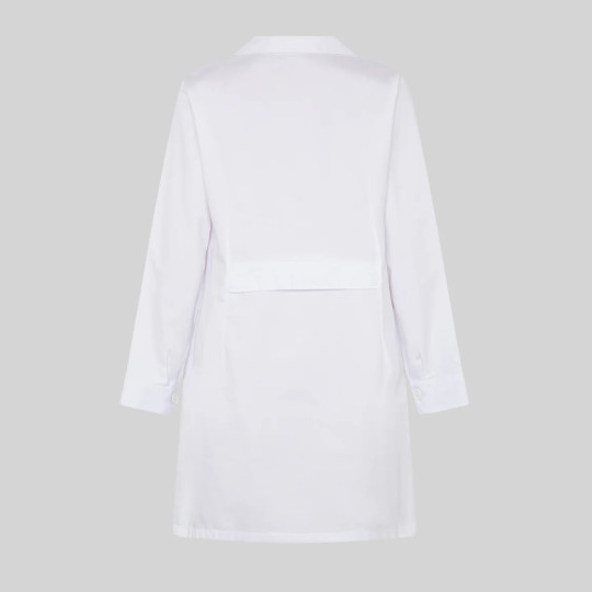 Blouse Femme Manches Longues Sergé Blanc