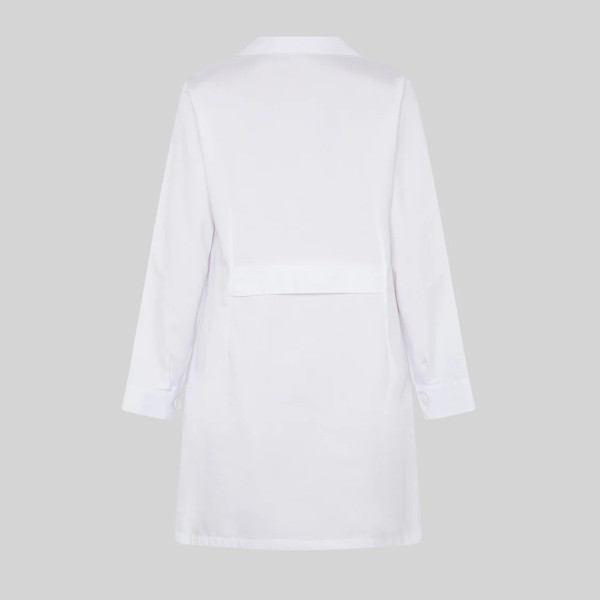 Blouse Femme Manches Longues Sergé Blanc