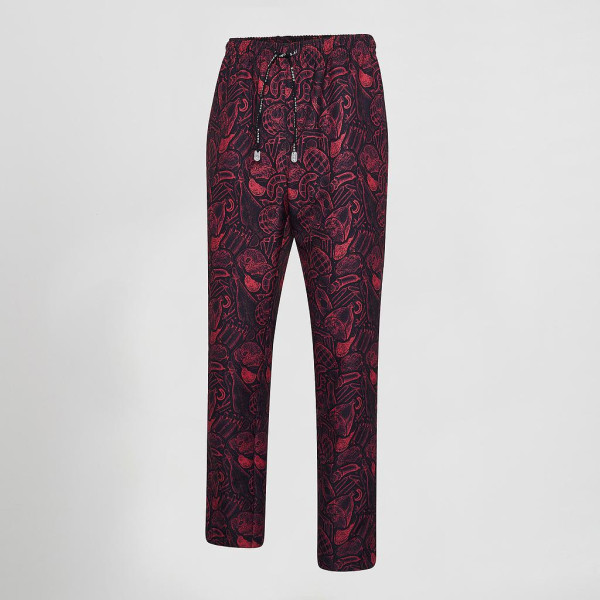 Pantalon Microfibre Imprimé Unisexe