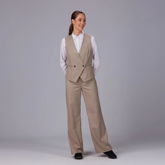 Pantalon Femme Croisé