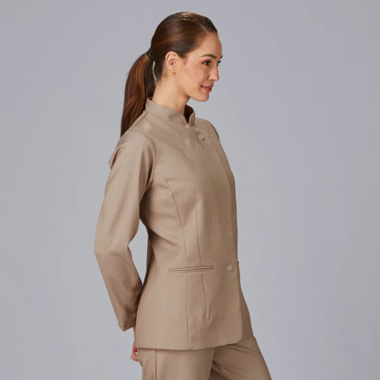Veste Femme Col Mao Campos