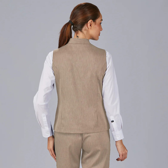 Gilet Femme Col Mao Lujan