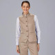 Gilet Femme Col Mao Lujan