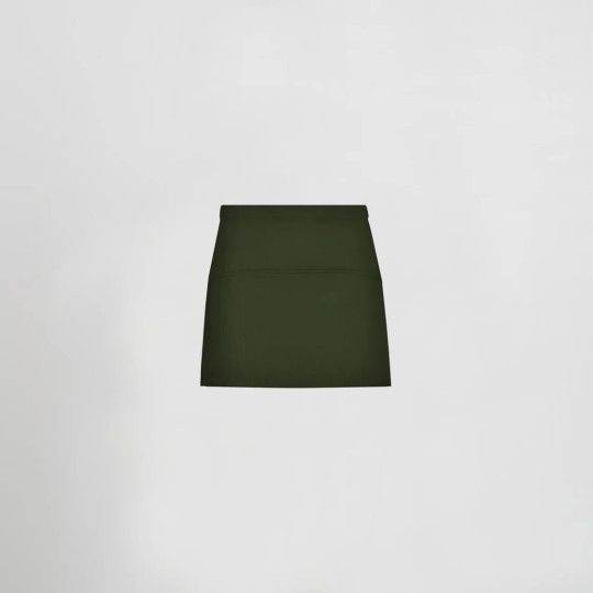 Tablier Court Avec Poches Sergé Polyester 30X60 Cm Gary's Workwear