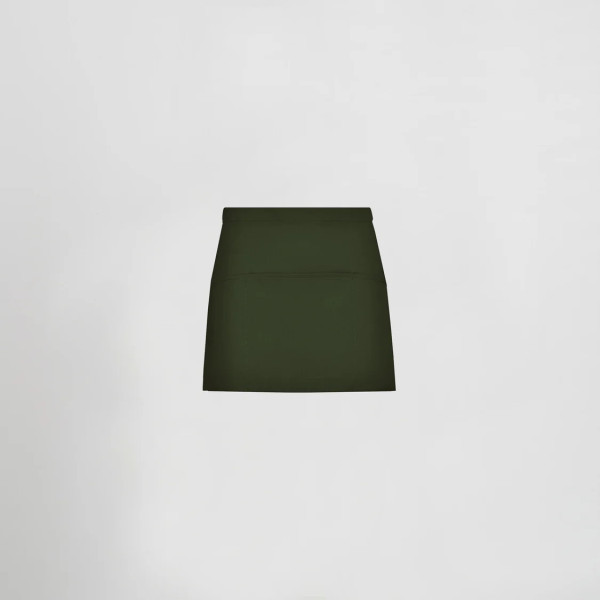 Tablier Court Avec Poches Sergé Polyester 30X60 Cm Gary's Workwear
