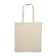 Sac shopping en coton avec anses longues.
