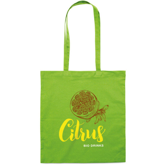 Sac Shopping en Coton avec Anses Longues.