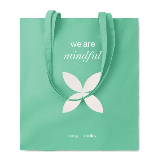 Sac Shopping en Coton avec Anses Longues.