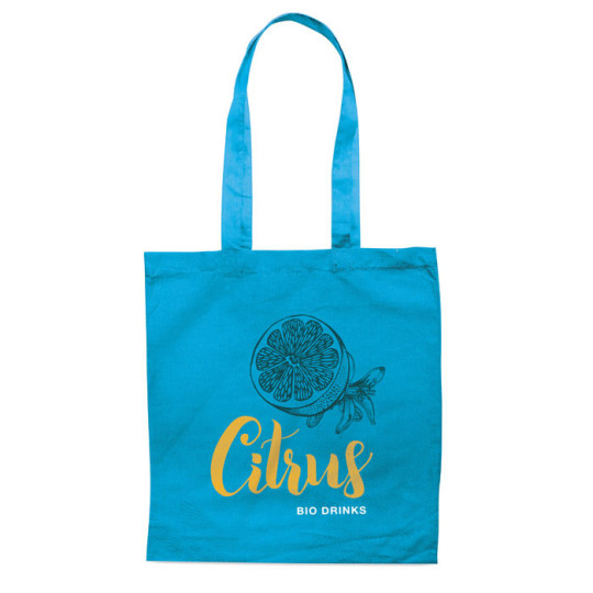 Sac Shopping en Coton avec Anses Longues.