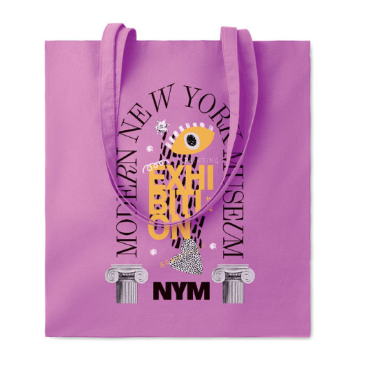 Sac Shopping en Coton avec Anses Longues.