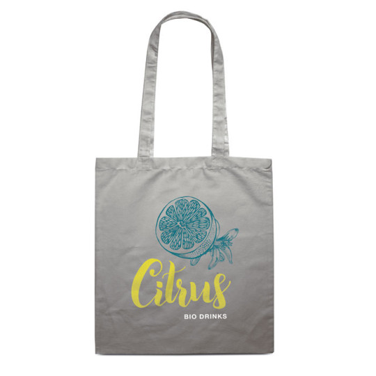Sac Shopping en Coton avec Anses Longues.