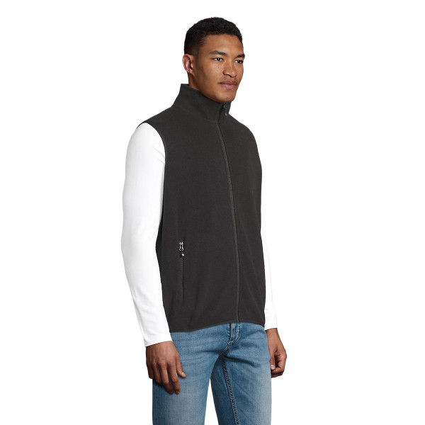 Veste micropolaire zippée sans manche unisexe Factor SOL'S