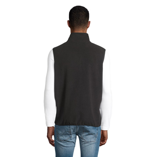 Veste micropolaire zippée sans manche unisexe Factor SOL'S