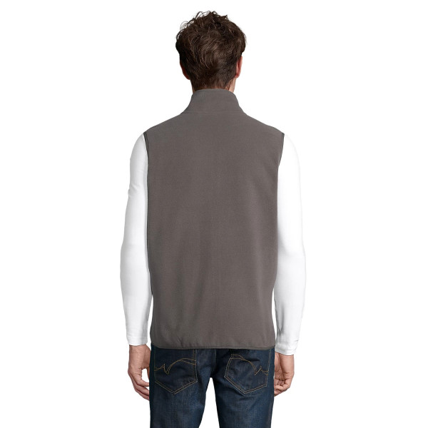 Veste micropolaire zippée sans manche unisexe Factor SOL'S